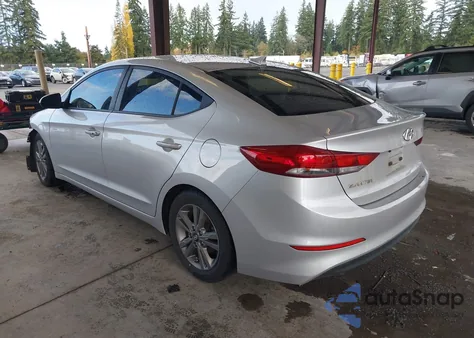 2018 Hyundai Elantra Value Edition z USA, uszkodzony, nr VIN 5NPD84LF0JH377966